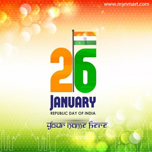 26 January Republic day of India