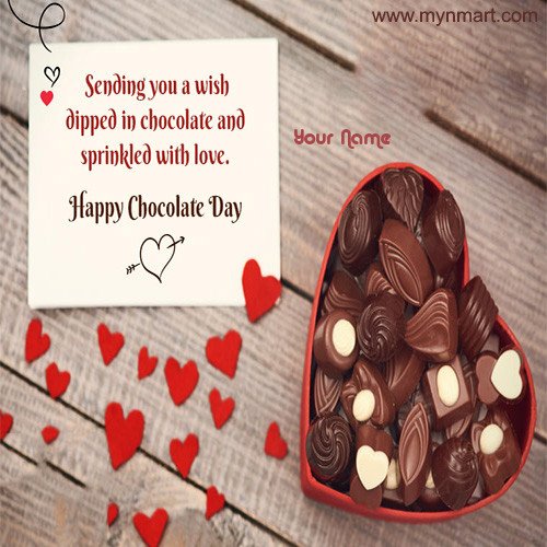 happy Chocolate Day - Sprinkled with Love