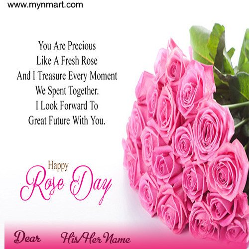 Happy Rose Day - Message